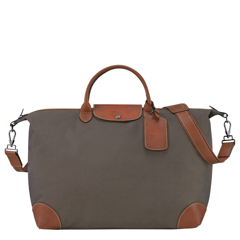 Boxford S Travel bag , Brown - Recycled canvas  - View 1 of  6
