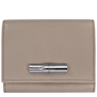 Le Roseau Wallet , Clay - Leather