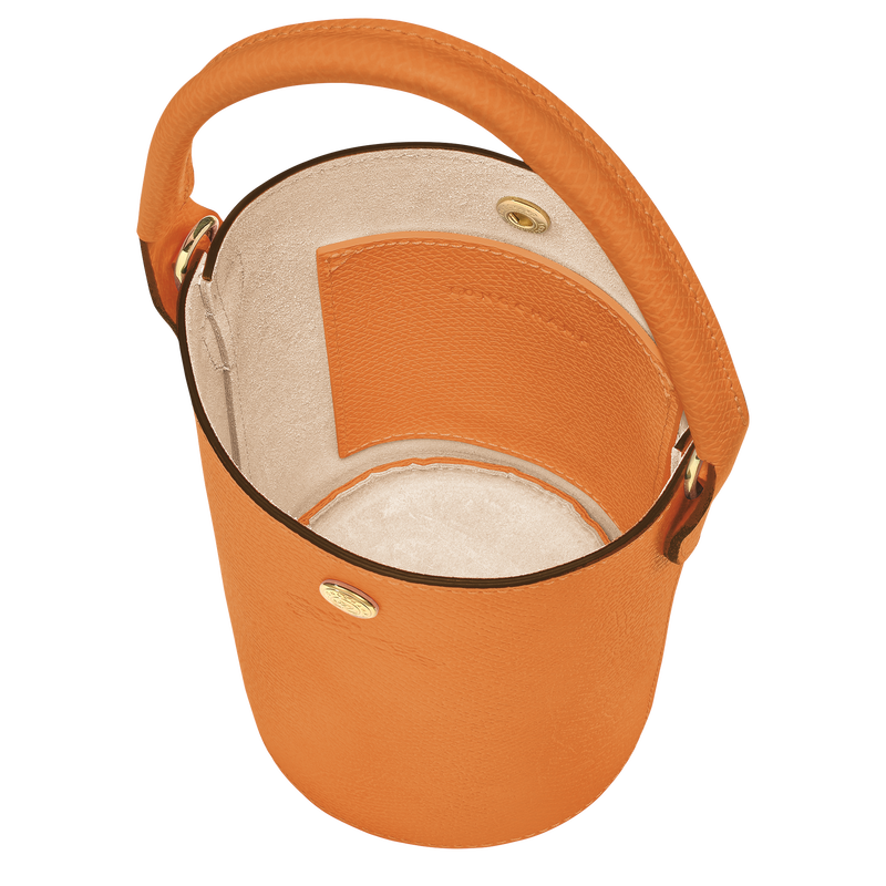 Épure XS Crossbody bag , Apricot - Leather  - View 4 of  4