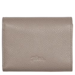 Le Foulonné Wallet , Turtledove - Leather
