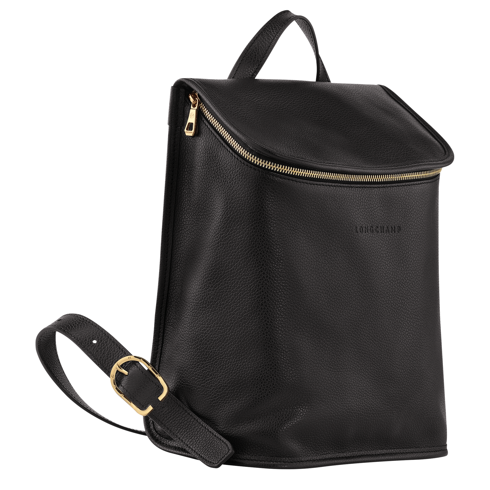 Backpack M, Black - View 3 of
6 - zoom in Le Foulonné Backpack M, Black