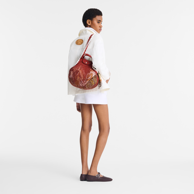 Le Pliage Collection 网兜包 , 赤陶色 - 帆布