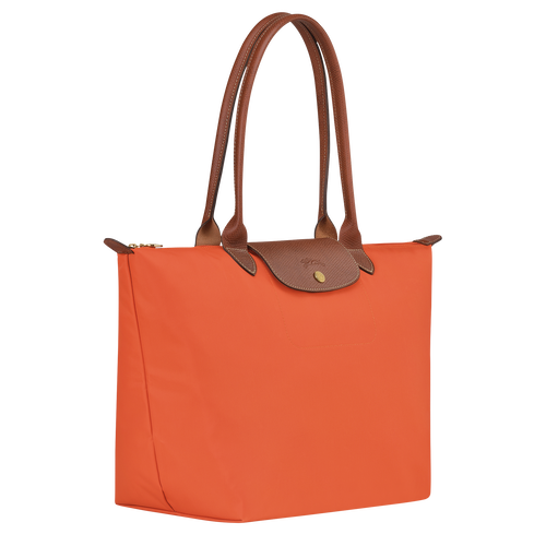 Le Pliage Original L Tote bag , Orange - Recycled canvas - View 3 of  7