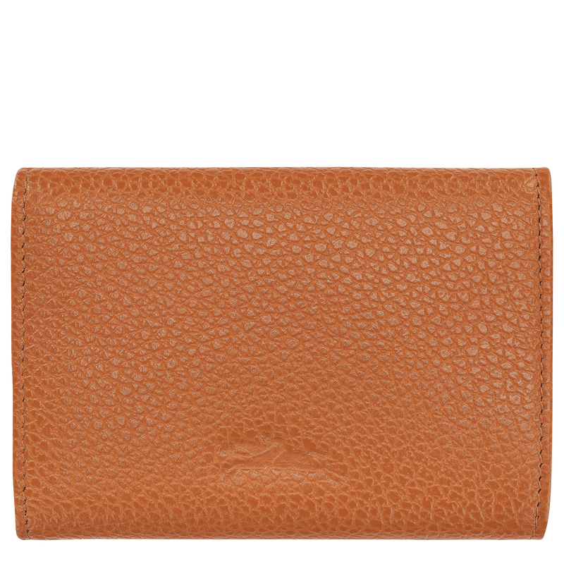 Le Foulonné 袖珍钱包 , 琥珀棕 - 皮革  - 查看 2 3