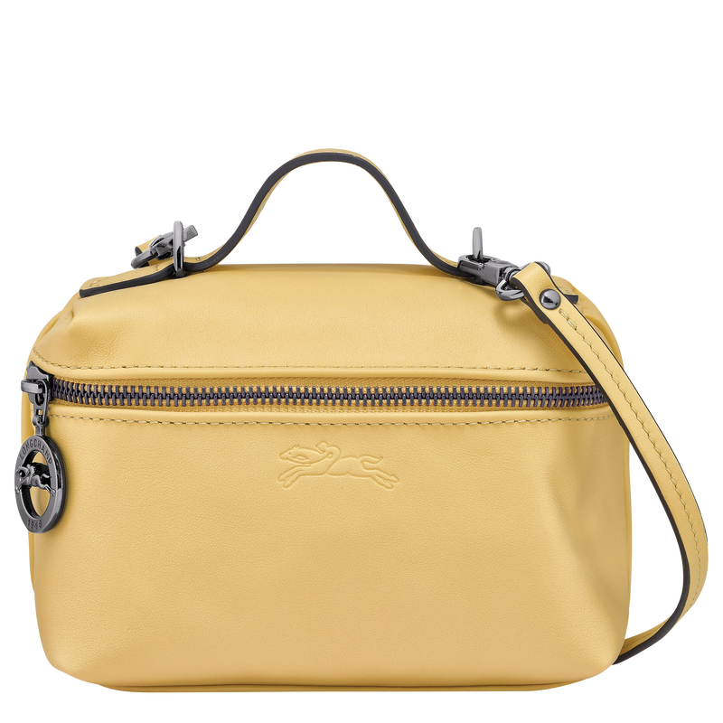 Le Pliage Xtra XS 迷你斜挎包 , 小麦黄 - 皮革  - 查看 1 5