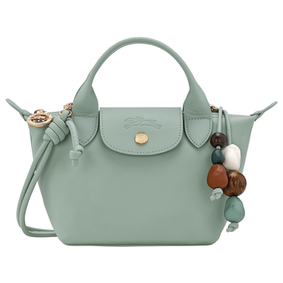 Le Pliage Xtra 手提包 , 薄荷蓝 - 皮革