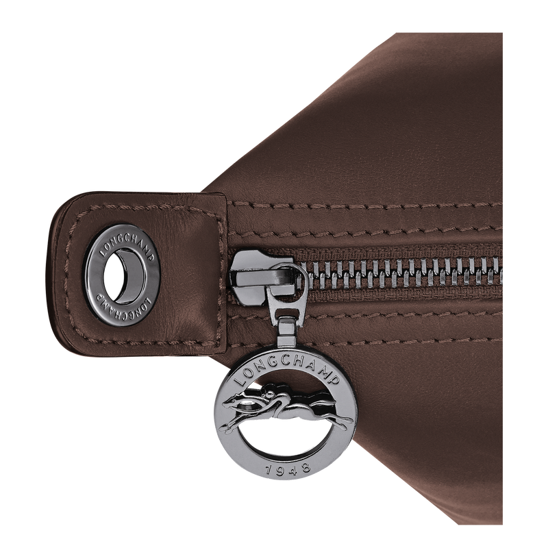 Le Pliage Xtra S Handbag , Mocha - Leather  - View 5 of  5