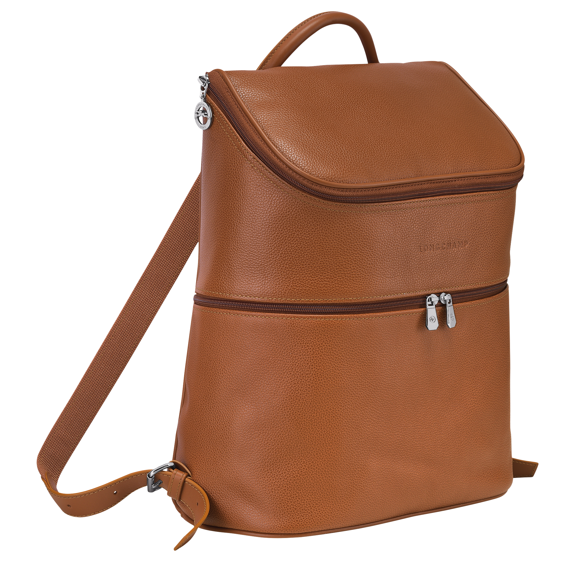 Le Foulonné Backpack, Caramel