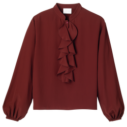 Fall/Winter 2023 Collection Blouse , Mahogany - OTHER