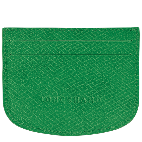 Épure Card holder , Green - Leather - View 2 of  2