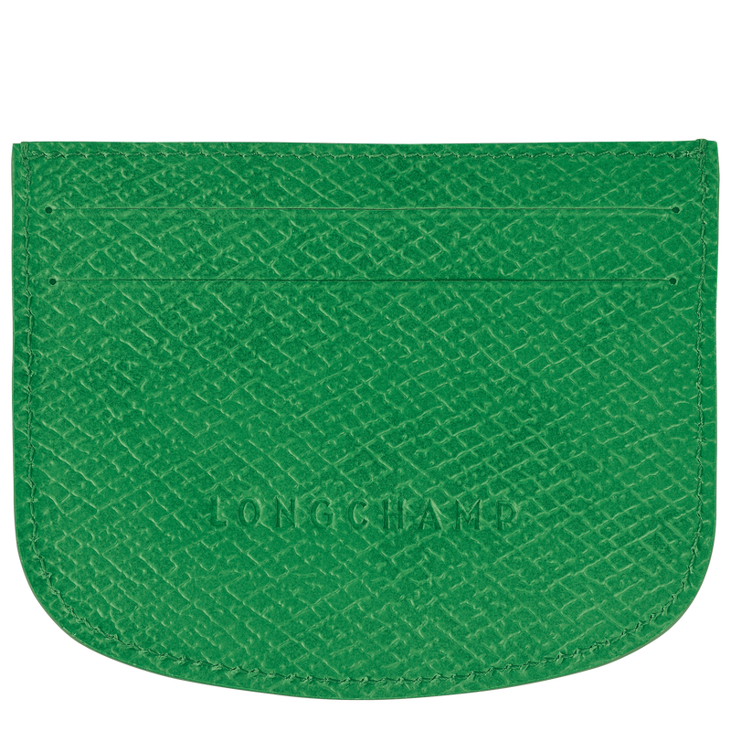 Épure Card holder , Green - Leather  - View 2 of  2