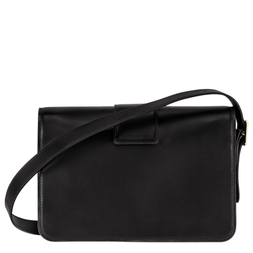 Box-Trot M Crossbody bag , Black - Leather - View 4 of  6