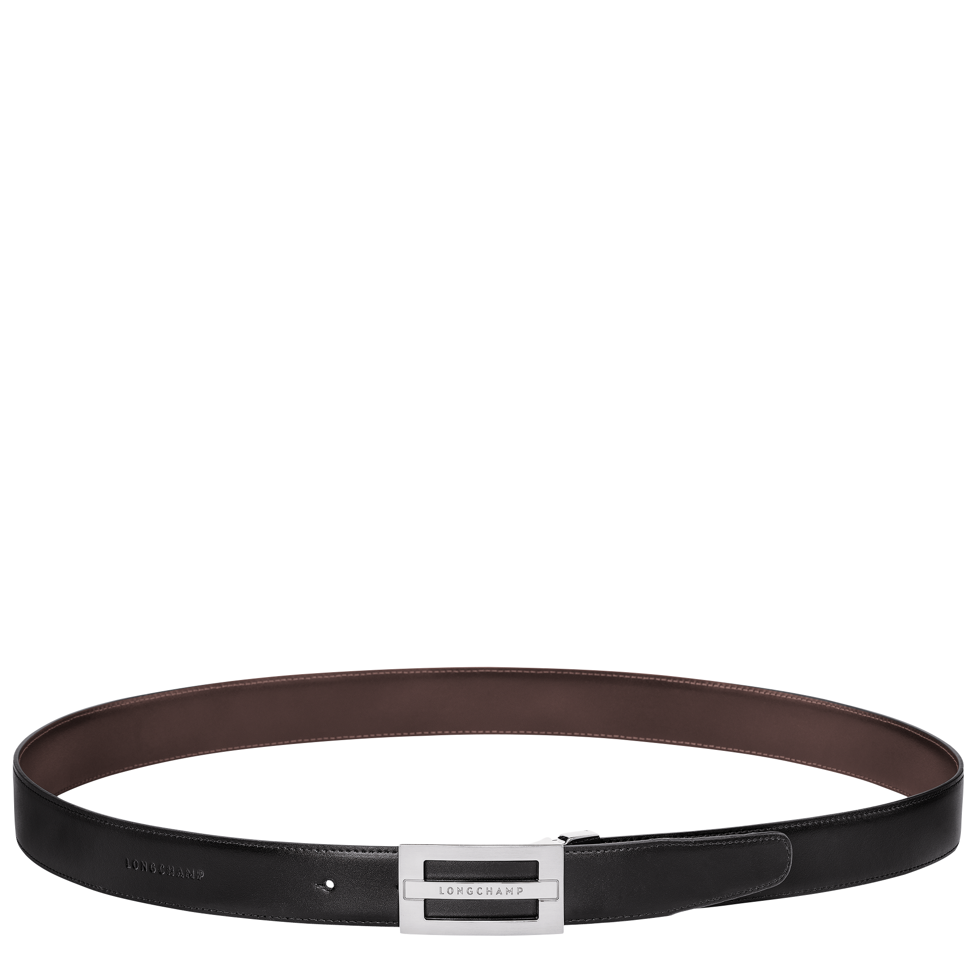 Men's belt, Black/Mocha - View 1 of
5 - zoom in Delta Box Men's belt, Black/Mocha