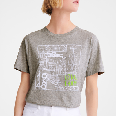 null T-shirt, 灰色