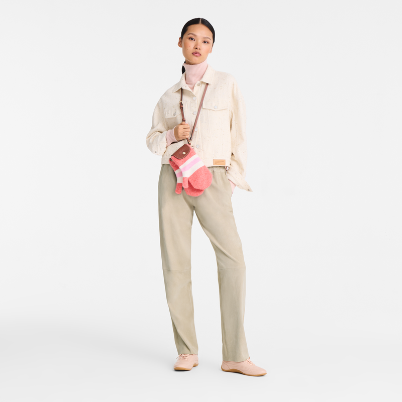Le Pliage Collection XS 手套包 , 珊瑚色/粉红色 - 帆布  - 查看 2 2