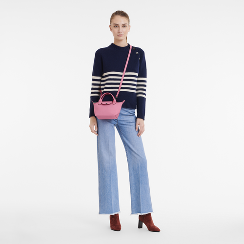 Le Pliage Xtra 迷你手提包XS, 粉红色
