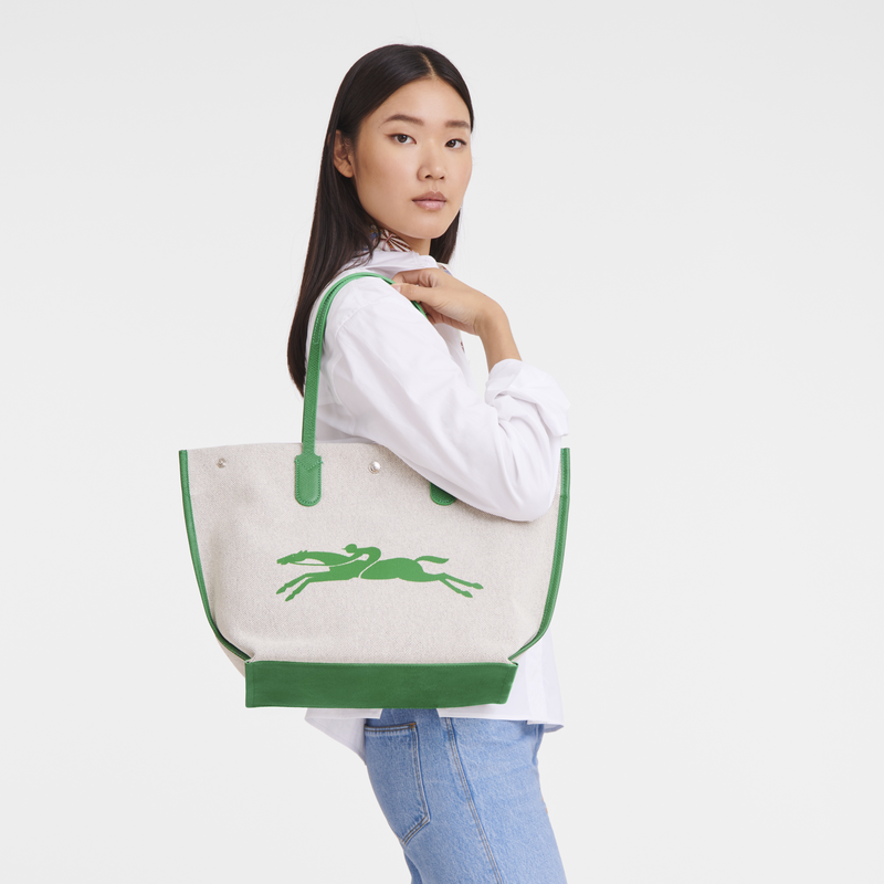 Essential L L 号购物袋 , 绿色 - 帆布  - 查看 2 5