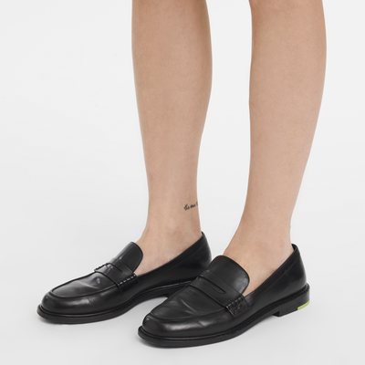 Au Sultan Loafer , Black - Leather