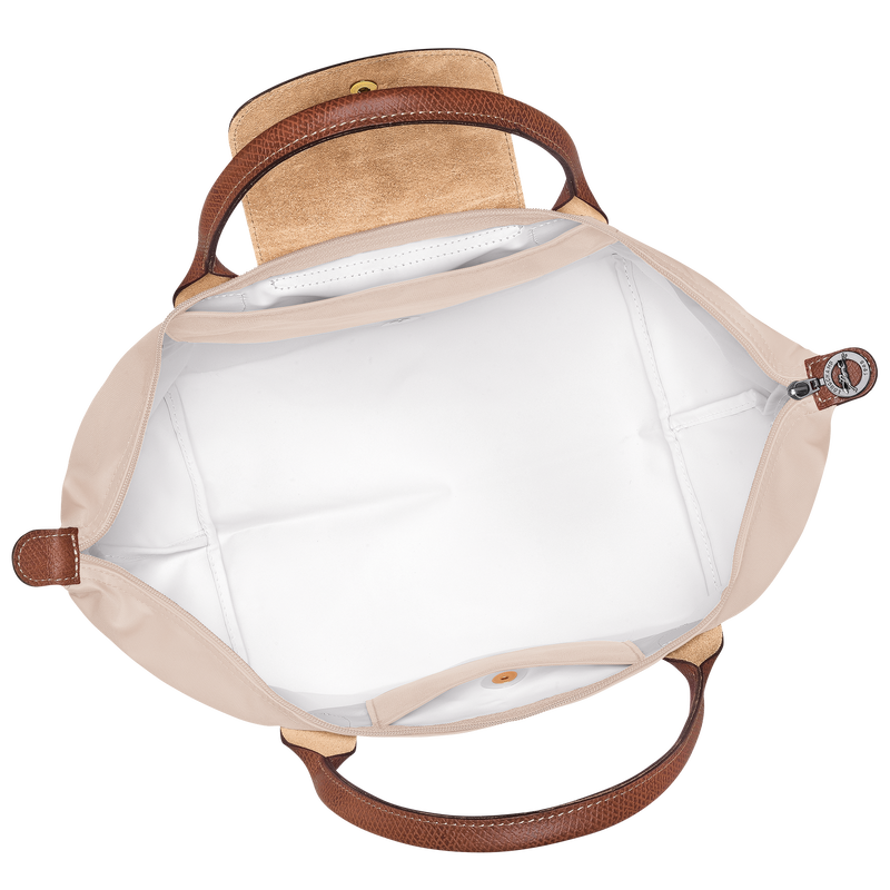 Le Pliage Original M 手提包 , 纸张白 - 再生帆布  - 查看 5 7
