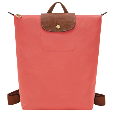 Le Pliage Original M 双肩背包 , 草莓色 - 再生帆布