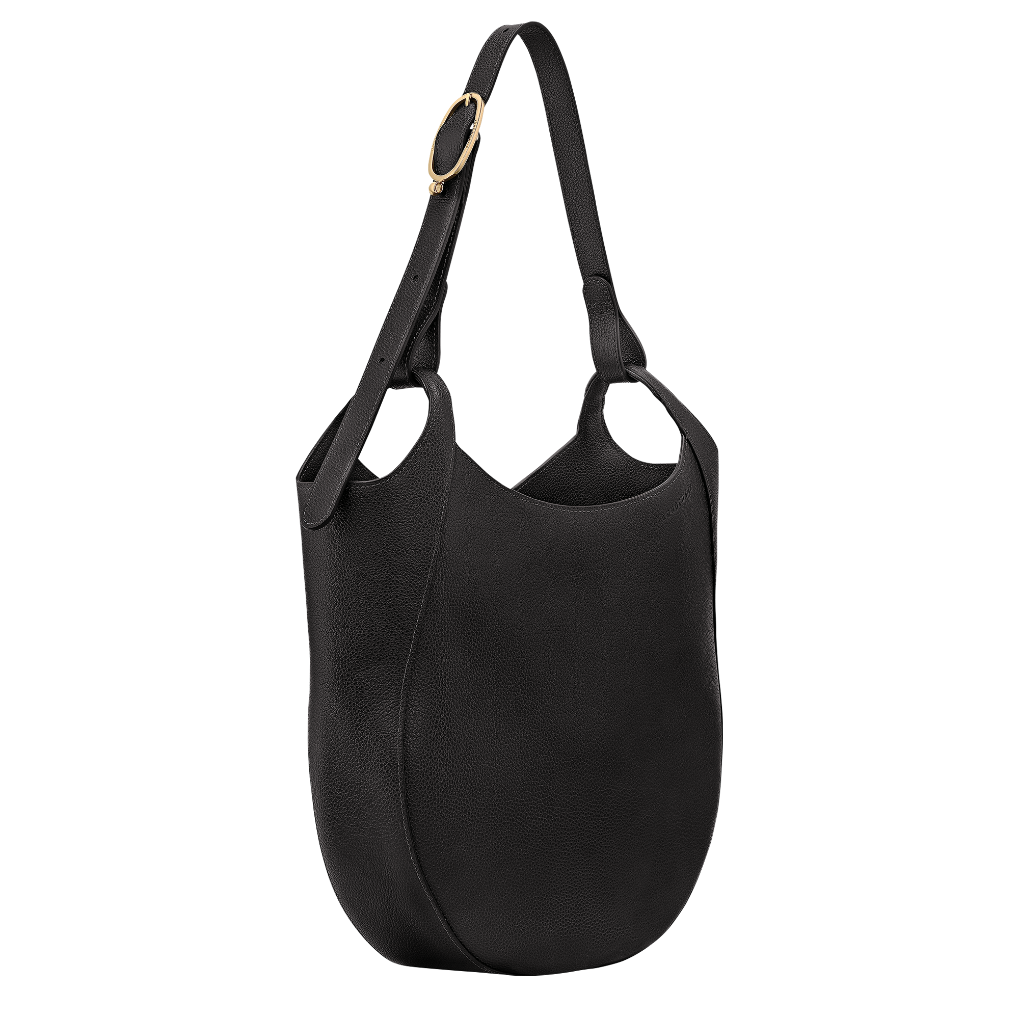 Le Foulonn&eacute; Hobo 袋 L, 黑色