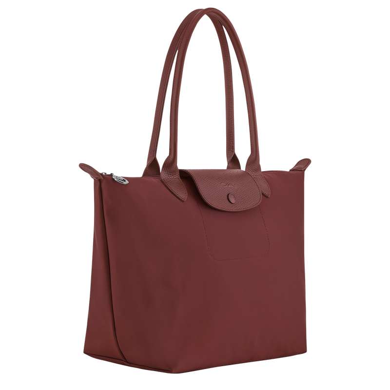 Le Pliage One M Tote bag , Burgundy - Canvas  - View 3 of  8