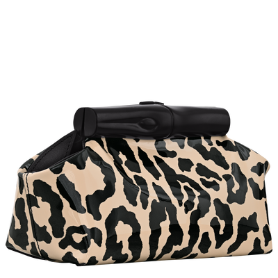 Le Roseau 手拿包 S, Black/Beige