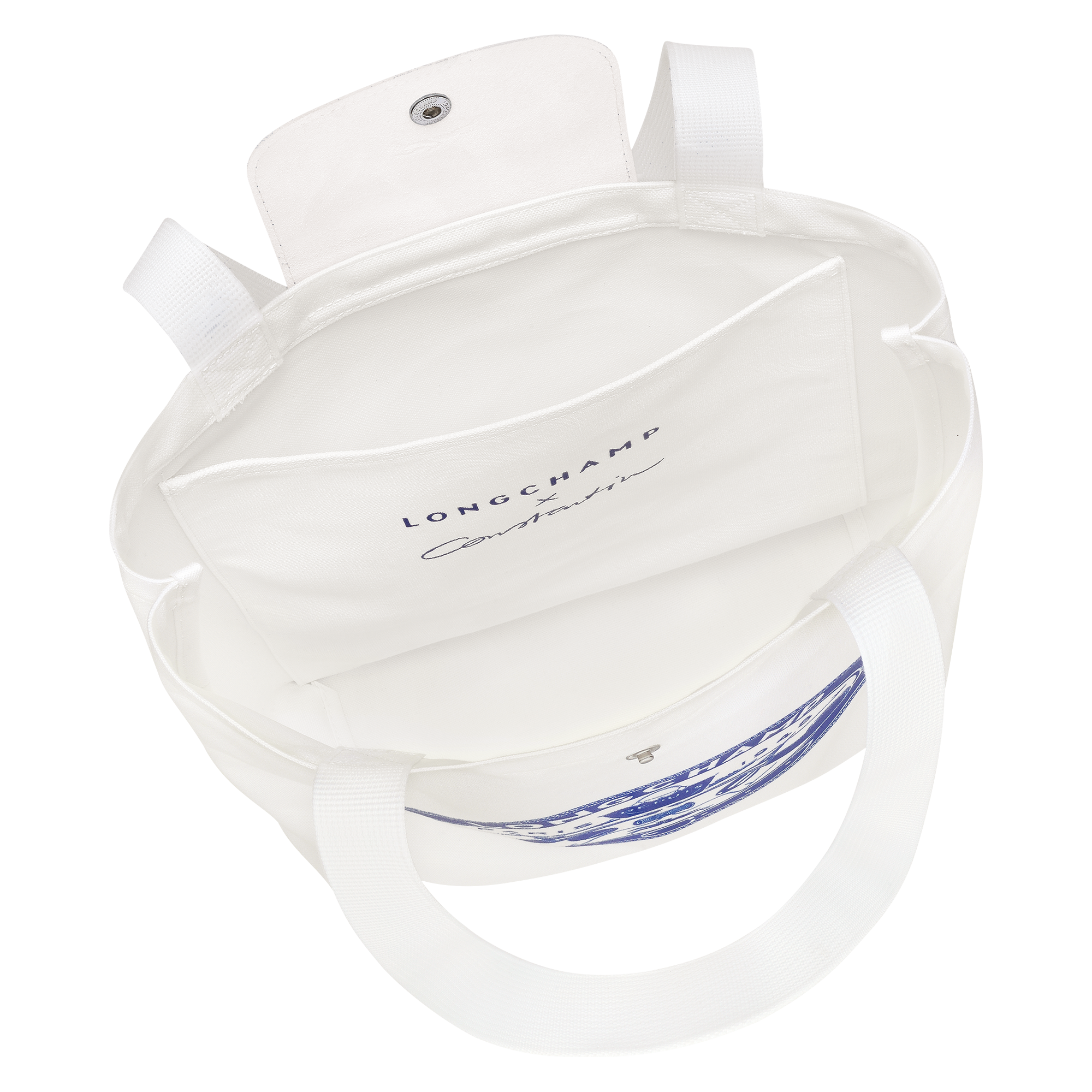 Tote bag M, Ecru - View 5 of 
        6 - zoom in Le Pliage Collection Tote bag M, Ecru