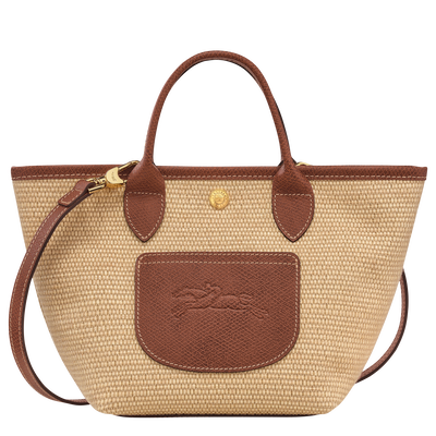 Le Pliage Collection XS Basket bag , Brown - Canvas