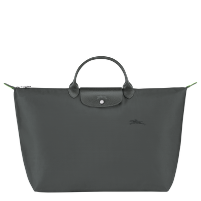 Le Pliage Green L 旅行包 , 石墨黑 - 再生帆布