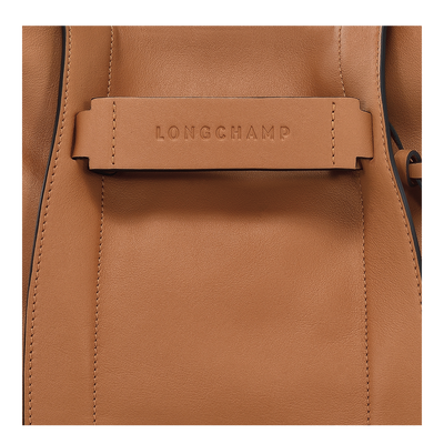 Longchamp 3D 斜挎包 S, 裸色