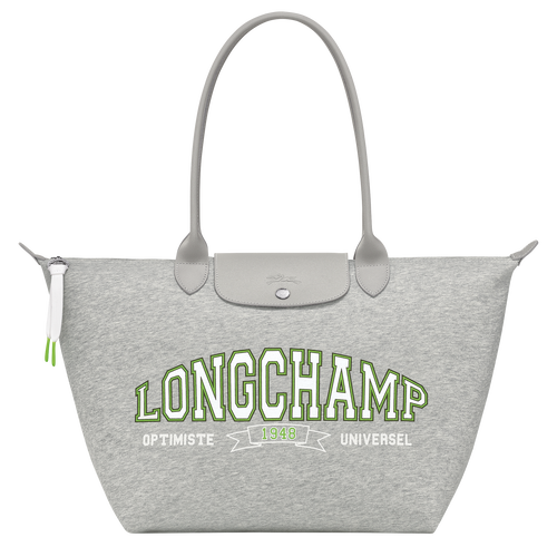 Le Pliage Collection L Tote bag , Grey - Canvas - View 1 of  6