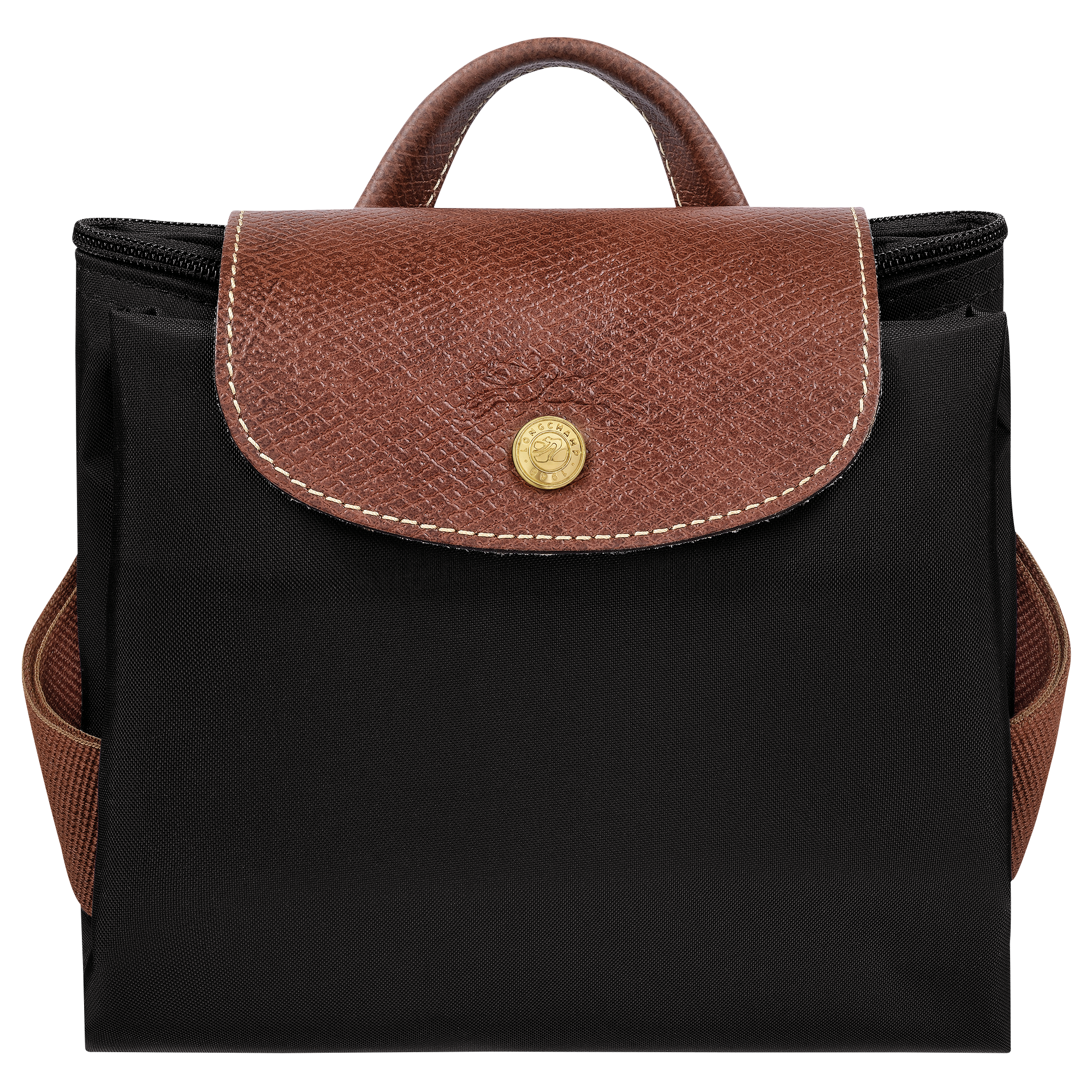 Le Pliage Original 双肩背包 M, 黑色