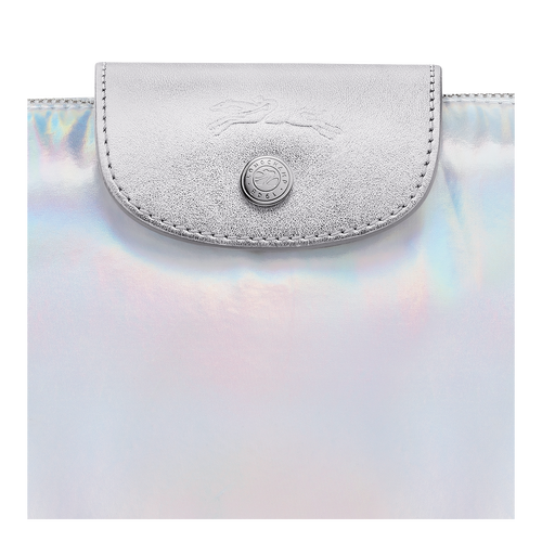 Le Pliage Collection XS Crossbody bag , Silver - Canvas - View 6 of  6