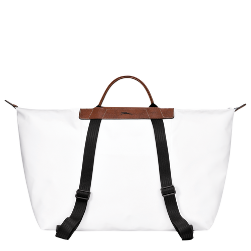 Longchamp X D'heygere 旅行包/双肩背包 S, 白色
