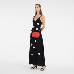 Le Pliage Xtra XS 斜挎包 , 橘色 - 皮革
