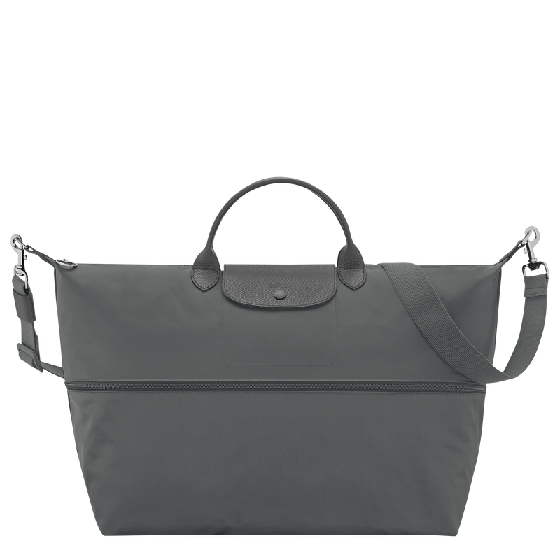 Le Pliage One S Travel bag expandable , Anthracite - Canvas  - View 5 of  9