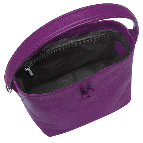 Roseau XS Bucket bag , Violet - Leather - View 5 of  5