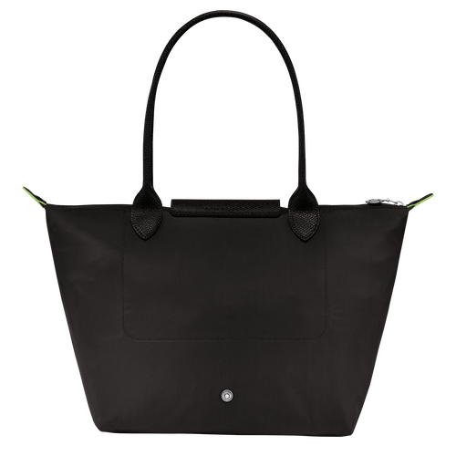 Le Pliage Green M Tote bag , Black - Recycled canvas - View 4 of  7