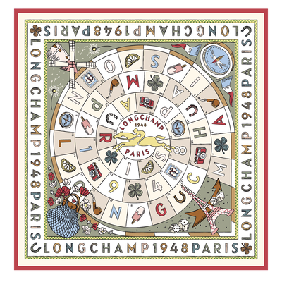 Le Jeu de Cheval 丝巾 90 , Almond Green - 真丝