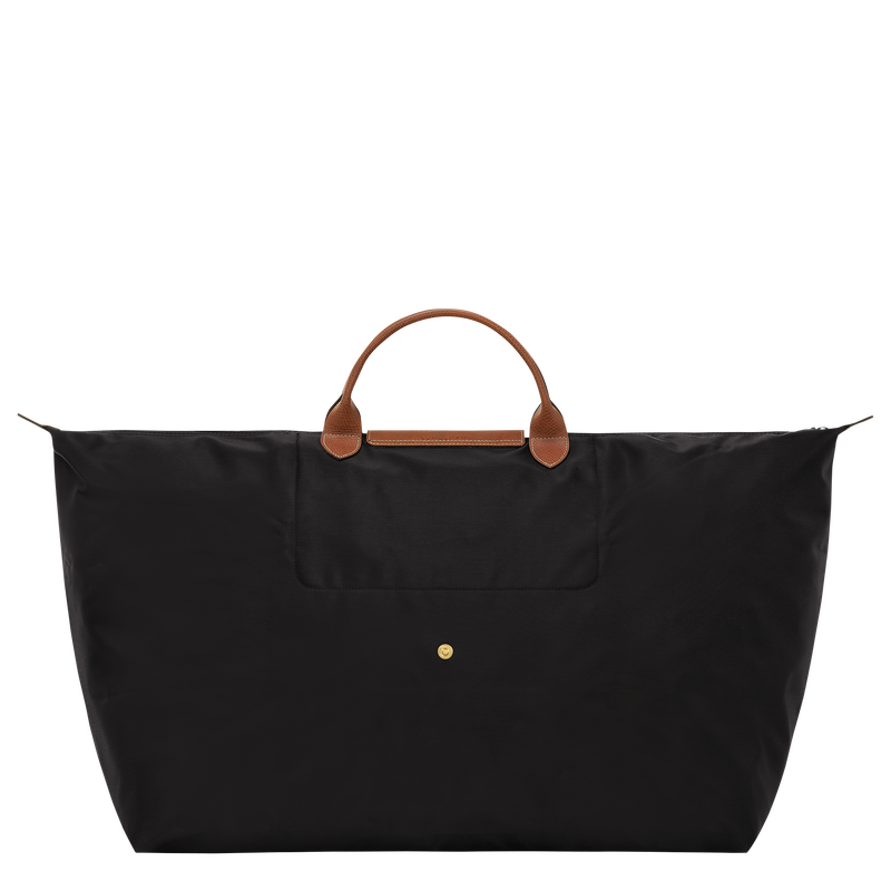 Le Pliage Original M Travel bag , Black - Recycled canvas  - View 4 of  6