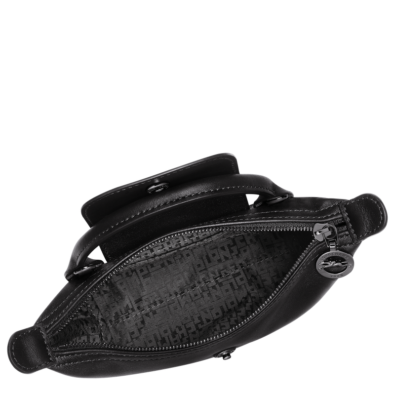 Le Pliage Xtra XS 手拿包 , 黑色 - 皮革  - 查看 4 5