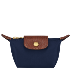 Le Pliage Original Coin purse , Navy - Recycled canvas