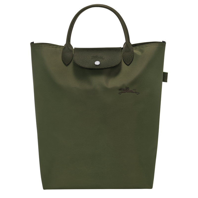 Le Pliage Green M Tote bag , Forest - Canvas  - View 1 of  7