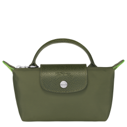 Le Pliage Green 化妆包 , 森林 - 再生帆布
