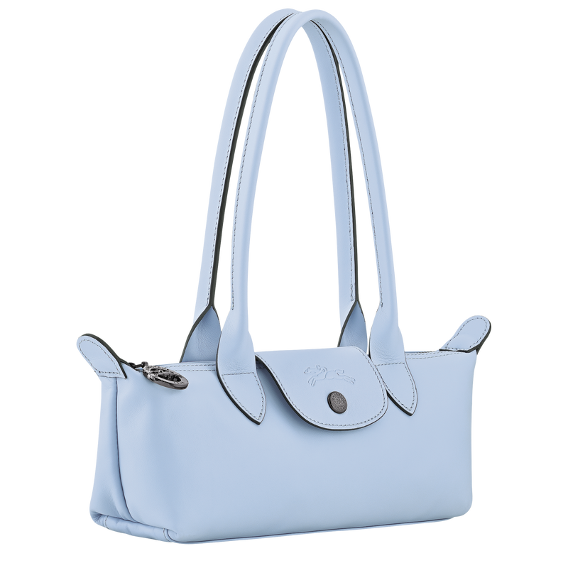 Le Pliage Xtra M Shoulder bag , Wave - Leather  - View 2 of  5