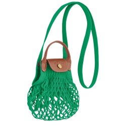 Le Pliage Filet XS 迷你斜挎包 , 绿色 - 帆布