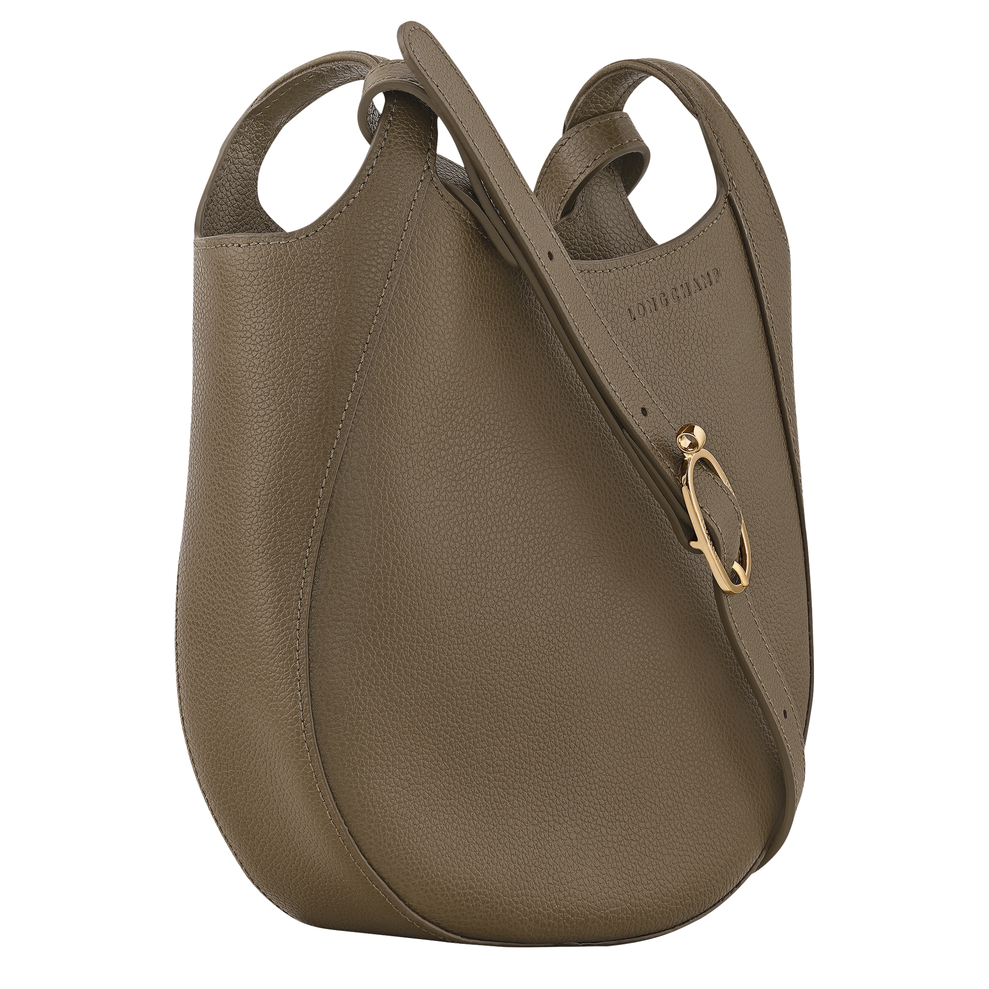 Le Foulonn&eacute; Crossbody bag S, Caper