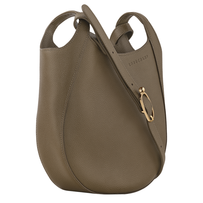 Le Foulonné S Crossbody bag , Caper - Leather  - View 3 of  6