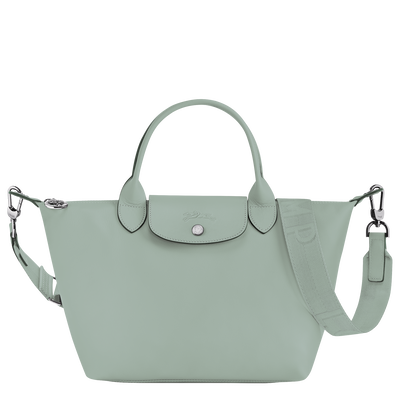 Le Pliage Xtra S 手提包 , 马鞭草绿 - 皮革